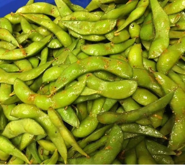 Steamed Edamame.